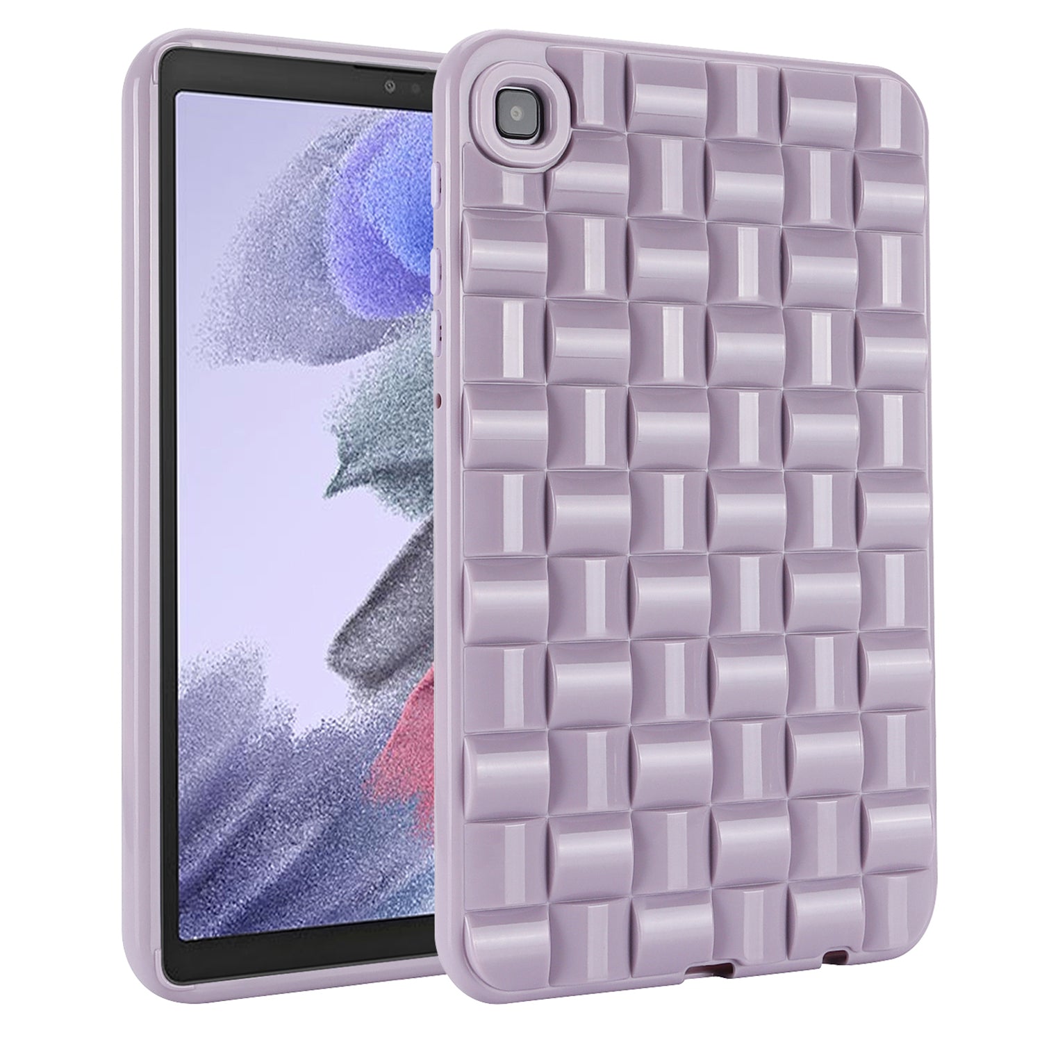 Back Cover Shell for Samsung Galaxy Tab A7 Lite 8.7-inch T225 T220 Flexible TPU Woven Texture Tablet Case Back Cover Shell for Samsung Galaxy Tab A7 Lite 8.7-inch T225 T220 Flexible TPU Woven Texture Tablet Case